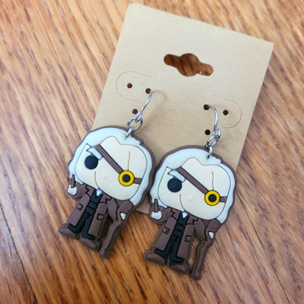 New Mad-Eye Moody Harry Potter Dangle Earrings